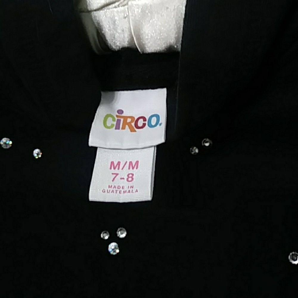 🔵 Jeweled Hoodie Medium 7-8 - Picture 3 of 4